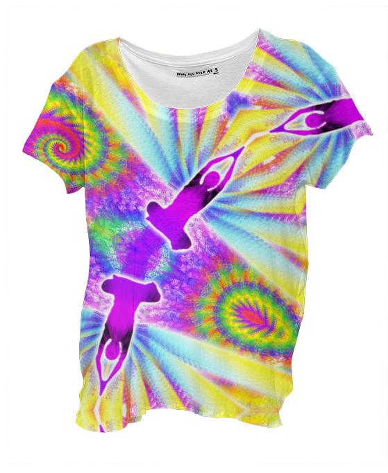 Cosmic Spiral KLS 06 Drape Shirt