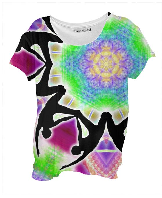 Cosmic Spiral KLS 08 Drape Shirt