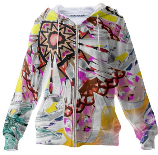 Dimensional Birth Zip Up Hoodie