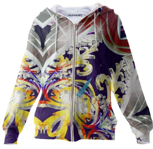 Crystal Fifth Zip Up Hoodie