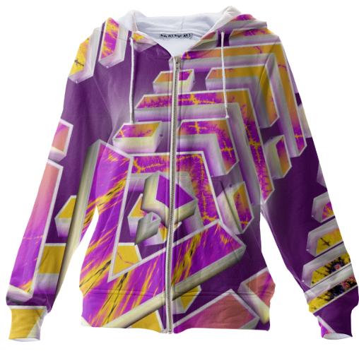 Harmonic Imagination Zip Up Hoodie