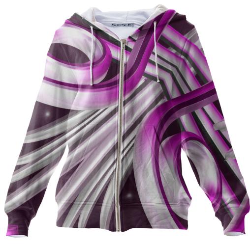 Impulsive Optimism Zip Up Hoodie