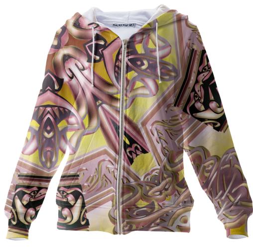 Five Stage Light Zip Up Hoodie