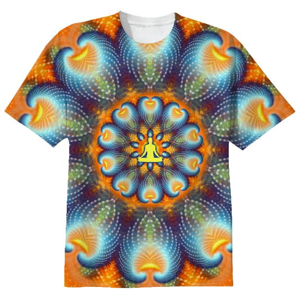 Meditation Galaxy 9 T shirt