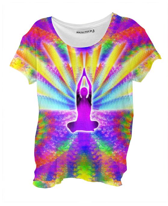 Cosmic Spiral 09 Drape Shirt