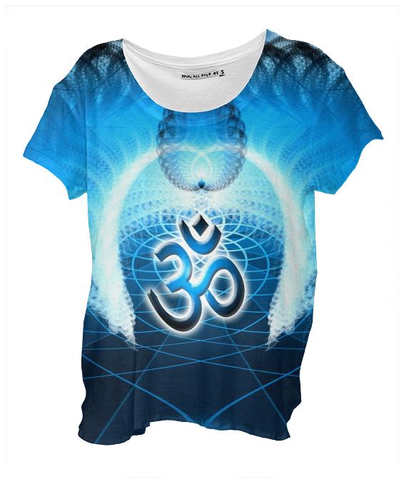 Cosmic Spiral 31 Drape Shirt