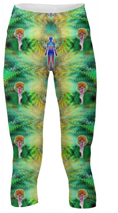 Cosmic Spiral 12 Yoga Pants