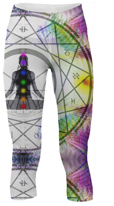 Cosmic Spiral 14 Yoga Pants