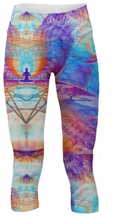 Cosmic Spiral 46 Yoga Pants