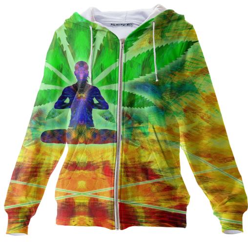 Cosmic Spiral 35 Zip Up Hoodie