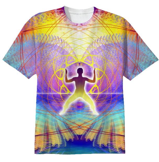 Cosmic Spiral 20 T shirt