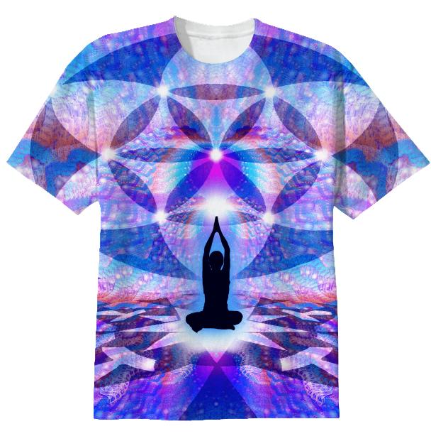 Cosmic Spiral Ascension 64 T shirt