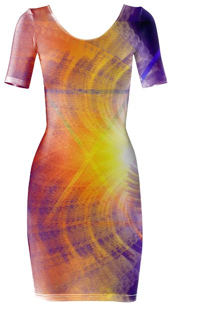 Cosmic Ascension 6 Bodycon Dress