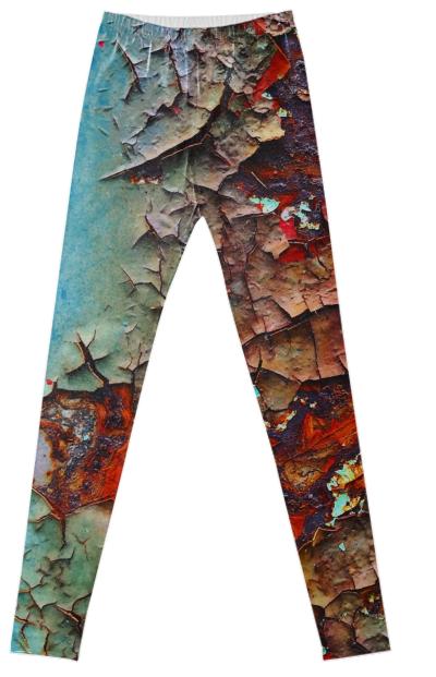 Rusted out old leggings