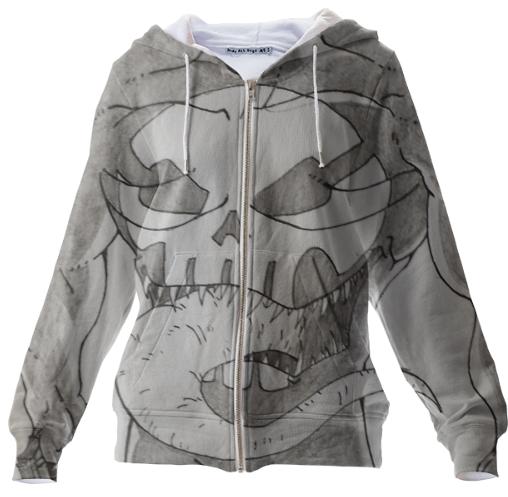Venomized Punisher Zip up