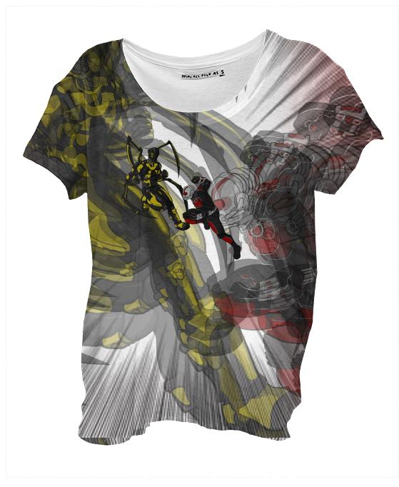 Ant Man Drape Shirt
