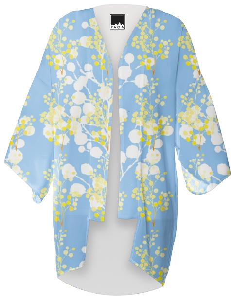ZOYZ blue Wattle Kimono 1