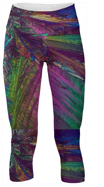 Wild Jungle Crystal Yoga Pants