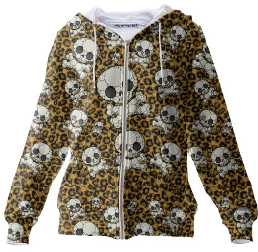 Skull Abstract Cheetah