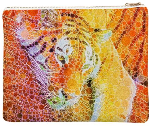 Beautiful Vibrant Abstract Tiger