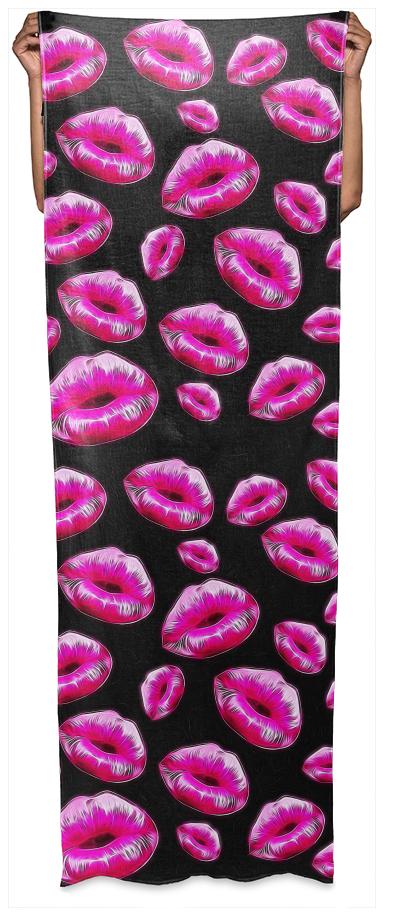 Hot Pink Sassy Lips Wrap