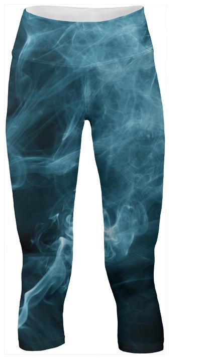 Blue Smoke Yoga Pants