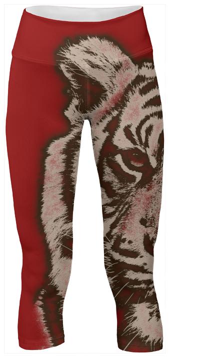Red Tiger Yoga Pants
