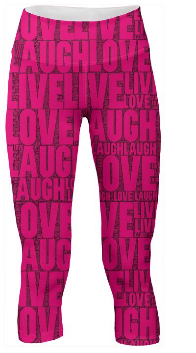 Live Laugh Love Yoga Pants – PAOM