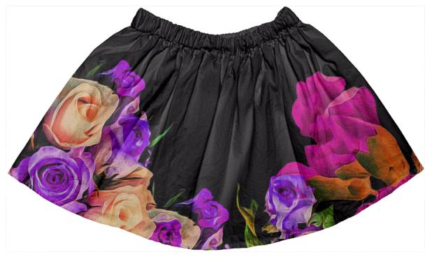 Beautiful Kids Floral Skirt