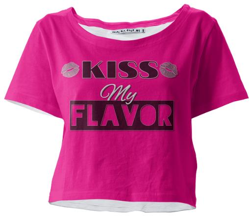 Kiss My Flavor Pink Tee