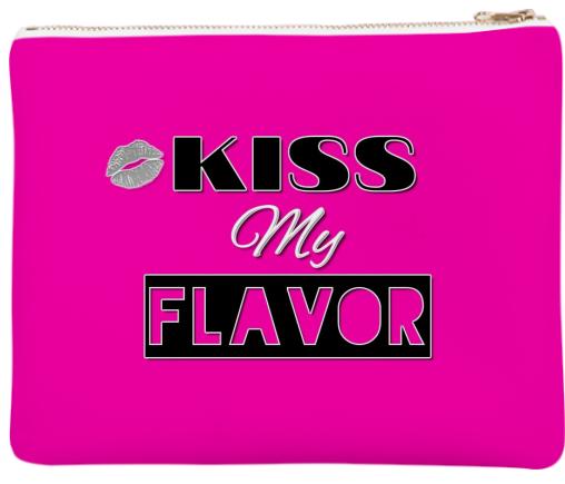 Kiss My Flavor Neoprene Clutch
