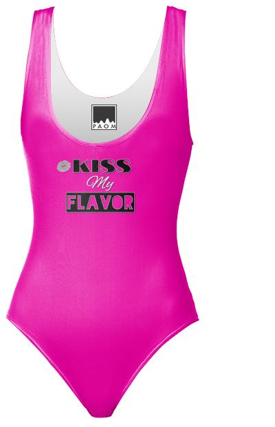 Kiss My Flavor Pink Swimsuit