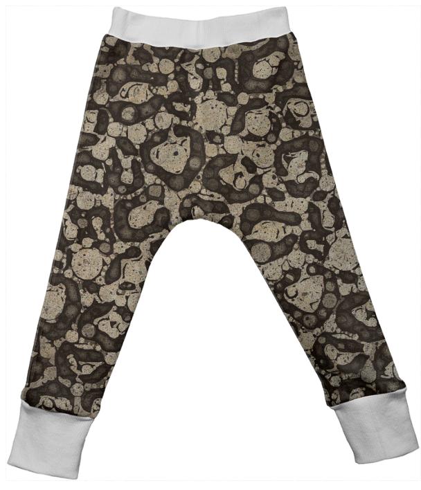 Grunge Cheetah Kids Drop Pants