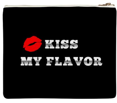 Kiss My Flavor Red Lips Vape Neoprene Clutch