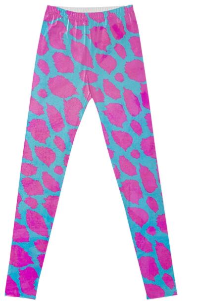 Hot Pink Cheetah Leggings