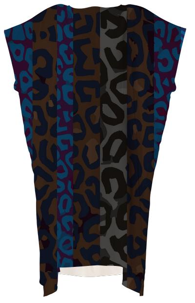 Cheetah Abstract VP Square Dress