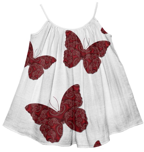 Butterfly Kisses Kid s Summer Dress