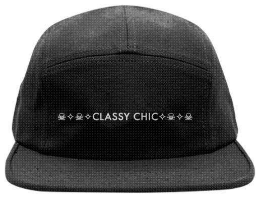 Classy Chic Skull Black Hat