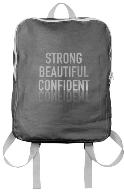 Strong Beautiful Confident Bookbag