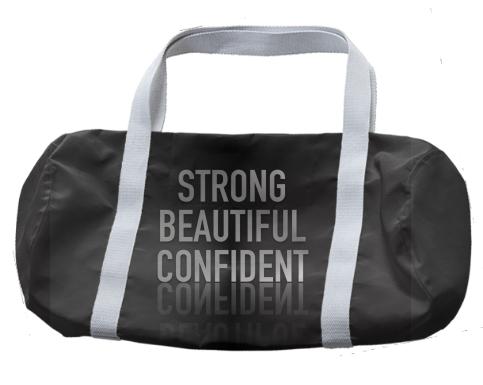 Strong Beautiful Confident Duffle Bag