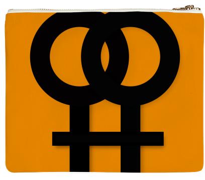 I Love Her Neoprene Clutch