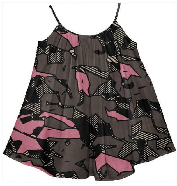 Pink Camouflage Girl s Tent Dress