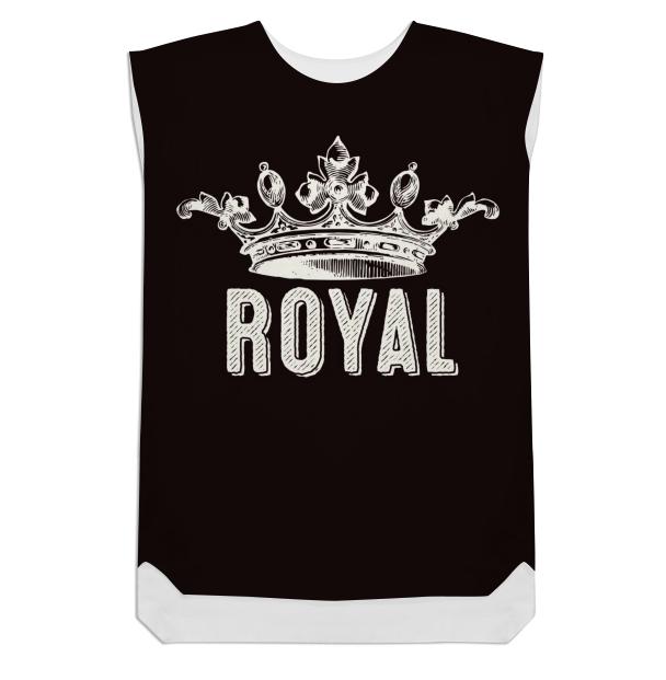 Royal Crown Shift Dress