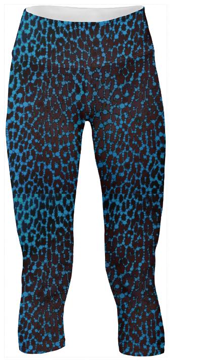 Sapphire Cheetah Yoga Pants