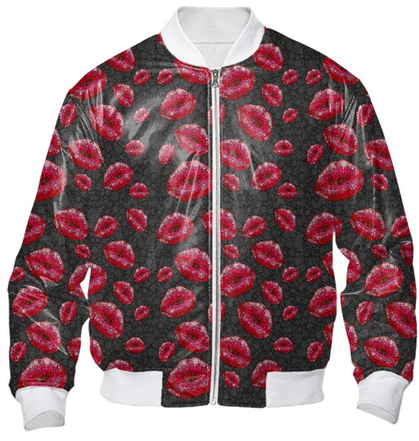 Covered In Kisses Bomber Jacket