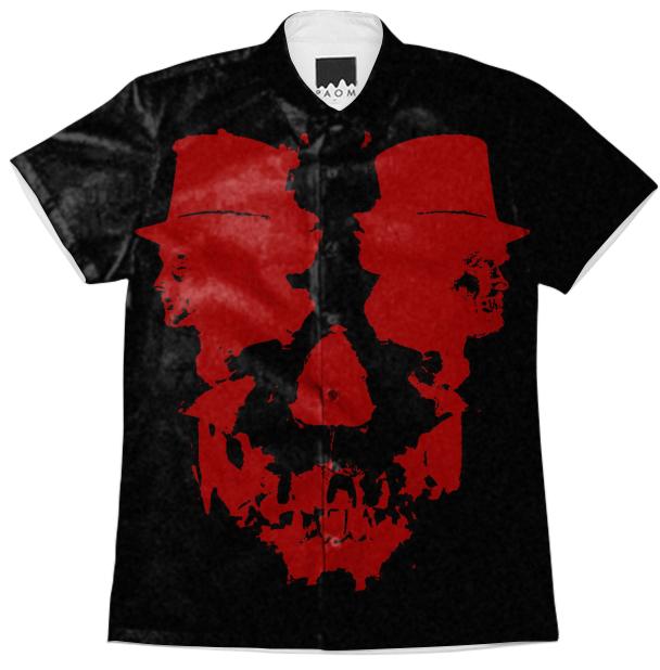 Jekyll Hyde Skull Work Shirt