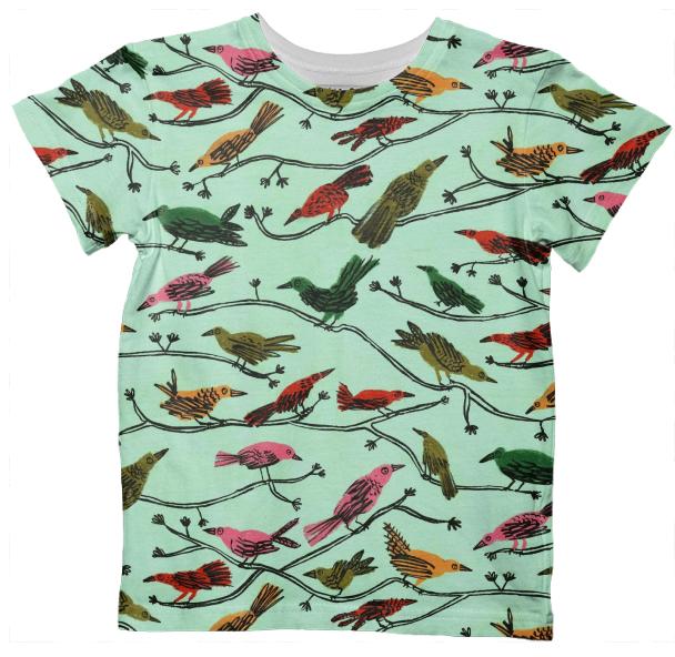 Bird Tree T Shirt