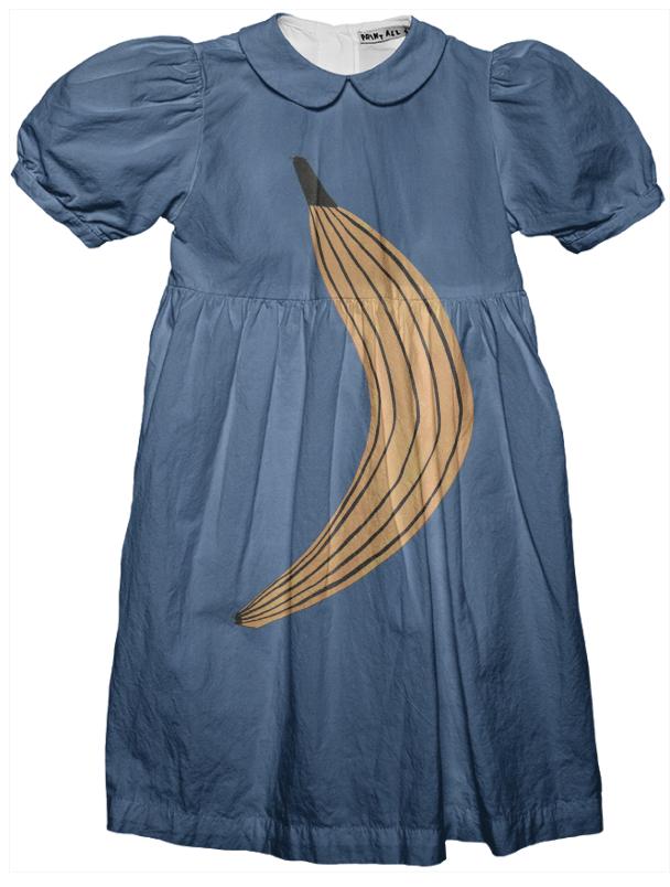 Blue Banana Party Dress