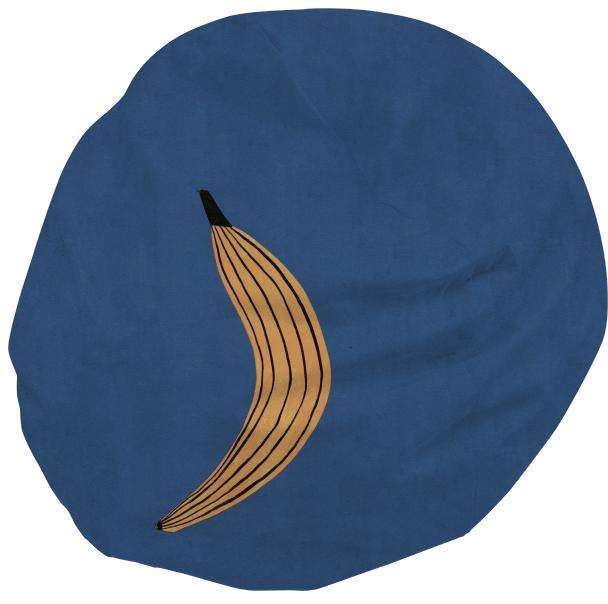 Blue Banana Beanbag