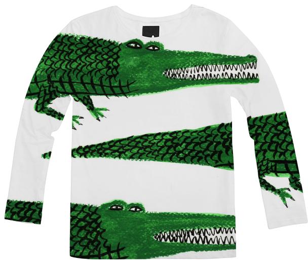 Crocodile Long Sleeve T Shirt